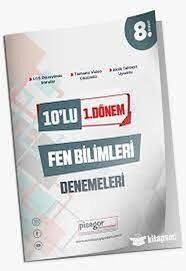 8.Sınıf Pisagor 1.Dönem 10lu Fen Bilimleri Denemeleri