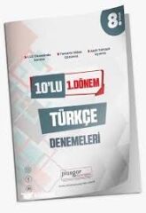 8.Sınıf Pisagor 1.Dönem 10lu Türkçe Denemeleri