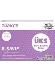 8. Sınıf TURKÇE ÜKS Ünite Kontrol Sınavı BİL-BANG Kültür Yayıncılık