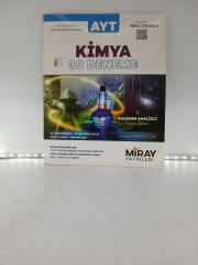 Miray AYT Kimya 30 Deneme Mavi Video  Çözümlü