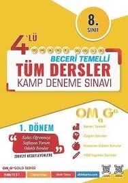 OMEGA GOLD  4 LÜ TÜM DERSLER KAMP  DENEME SINAVI