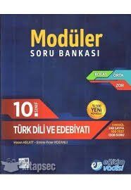 10. Sınıf Türk Dili Ve Edebiyatı Modüler Soru Bankası