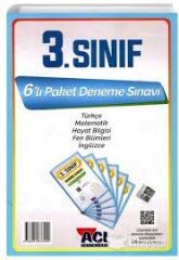 3. Sınıf 6 lı Paket Deneme Sınavı Açı Yayınları