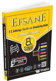 8.Sınıf T.C. İnkılap Tarihi ve Atatürkçülük Soru Bankası Efsane Yayınları