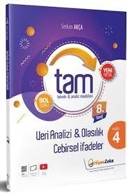 8.Sınıf TAM Matematik 4 Teknik Analiz Modülleri & Veri Analizi Olasılık Özdeşlikler ve Cebirsel İfadeler