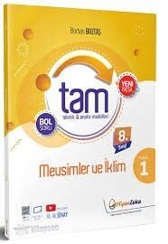 8.Sınıf TAM Fen Bilimleri 1 Teknik Analiz Modülleri & Mevsimler ve İklim