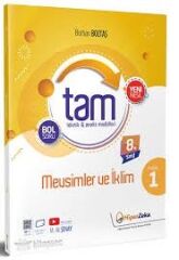 8.Sınıf TAM Fen Bilimleri 1 Teknik Analiz Modülleri & Mevsimler ve İklim