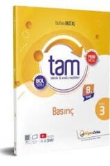 8.Sınıf TAM Fen Bilimleri 3 Teknik Analiz Modülleri & Basınç