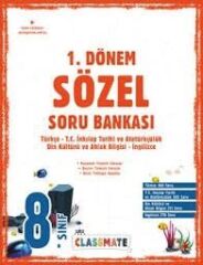8. Sınıf Classmate 1. Dönem Sözel Soru Bankası