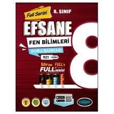 Efsane Yayınları 8.Sınıf Fen Bilimleri Soru Bankası Full Serisi