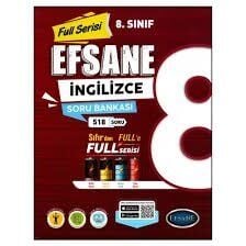 Efsane Yayınları 8.Sınıf ingilizce Soru Bankası Full Serisi