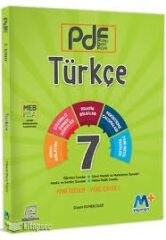 7. Sınıf Türkçe PDF Planlı Ders Föyü Martı Okul Yayınları