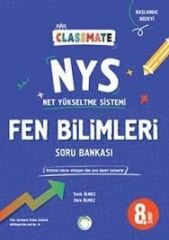 8. Sınıf Classmate Nys Fen Bilimleri Soru Bankası
