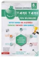 8. Sınıf Yeşil Tane Tane Fen Bilimleri Soru Bankası