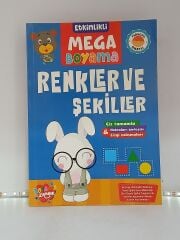 Etkinlikli Mega Boyama - Renkler ve Şekiller