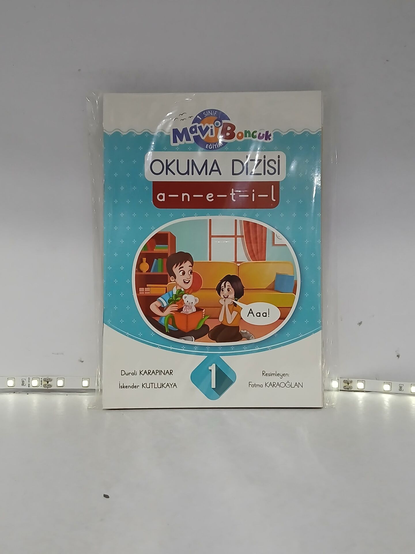 Mavi Boncuk 1. Sınıf Anetil Okuma Dizisi (8 Kitap)