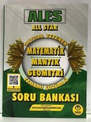 2025 ALES All Star Sayısal Yetenek Matematik Mantık Geometri Soru Bankası Tasarı Yayınları