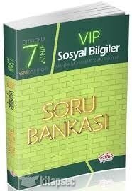 Editör 7. Sınıf VIP sosyal Bilgiler Soru Bankası Yeni