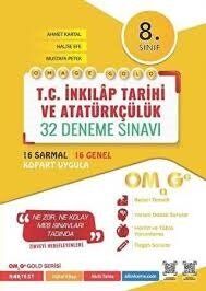 8. Sınıf Omage Gold T.c. İnkılap Tarihi Ve Atatürkçülük 32 Deneme Sınavı