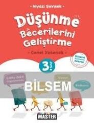 3. Sınıf Junior Master Düşünme Becerilerini Geliştirme Genel Yetenek ( Bilsem Sınavlarına Hazırlık )