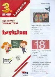 Açı Yayınları - 3.sınıf Ingilizce Yaprak Test