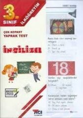 Açı Yayınları - 3.sınıf Ingilizce Yaprak Test