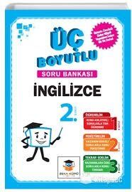 2.Sınıf İngilizce Üç Boyutlu Soru Bankası Zeka Küpü Yayınları