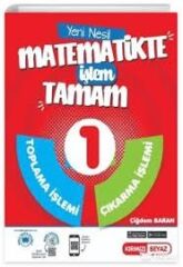 1. Sınıf Yeni Nesil Dört İşlem Matematik Kırmızı Beyaz