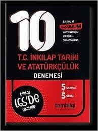 . Sınıf LGS T.C. İnkılap Tarihi ve Atatürkçülük 10 lu Branş Denemesi
