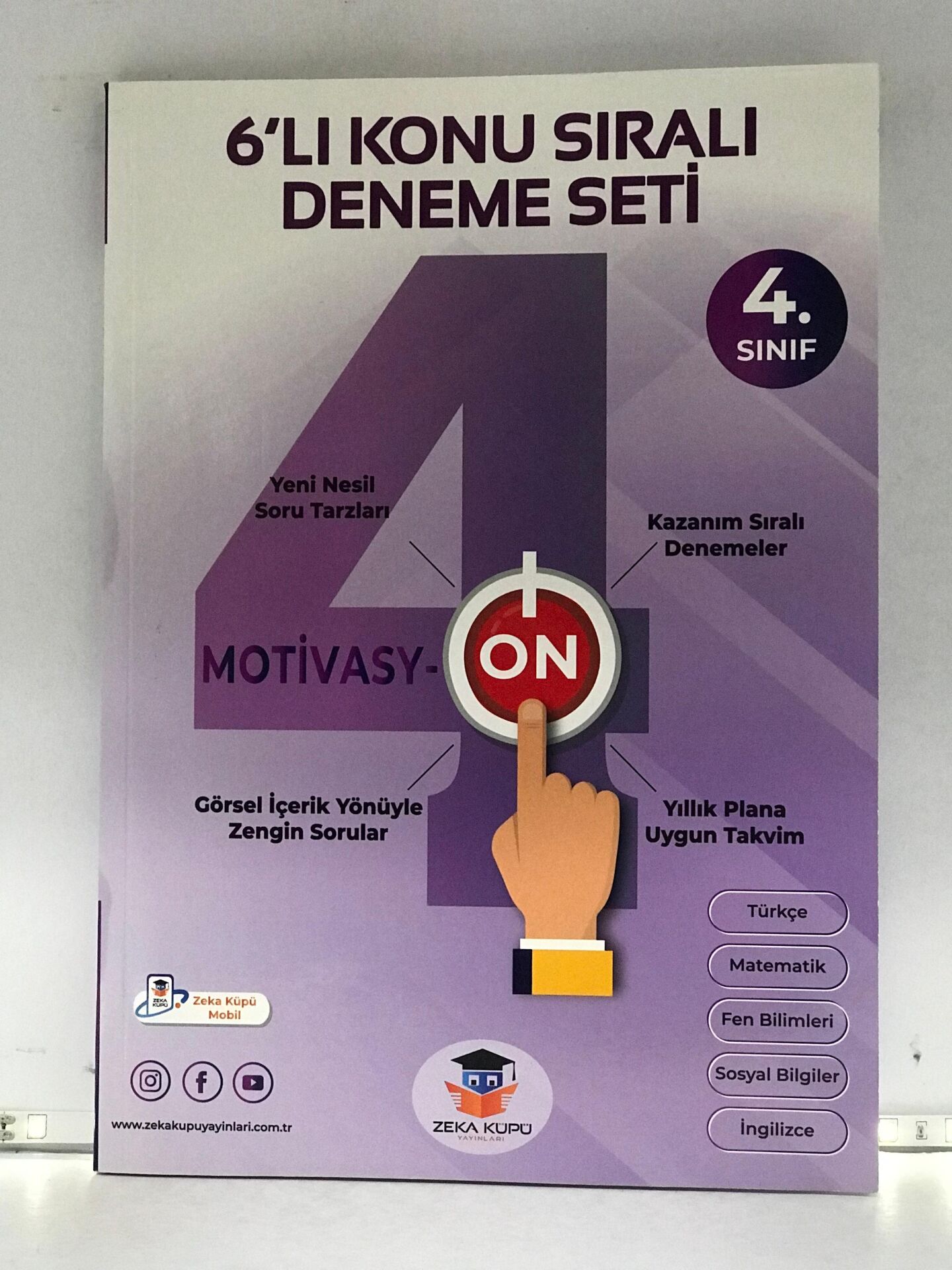 Zeka Küpü 4. Sınıf 6 lı Konu Sıralı Motivasyon Deneme