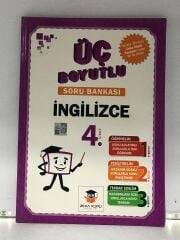 4. Sınıf İngilizce Üç Boyutlu Soru Bankası Zeka Küpü Yayınları