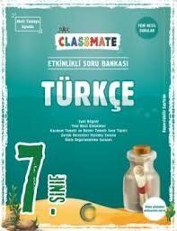 7. Sınıf Classmate Türkçe Soru Bankası