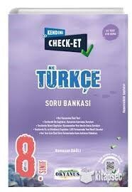 8. Sınıf Kendini Check - Et Türkçe Tekrar Testleri