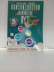 AYT Konsantrasyon Denemeleri Eşit Ağırlık 5 li Tamamı Çözümlü Hocalara Geldik