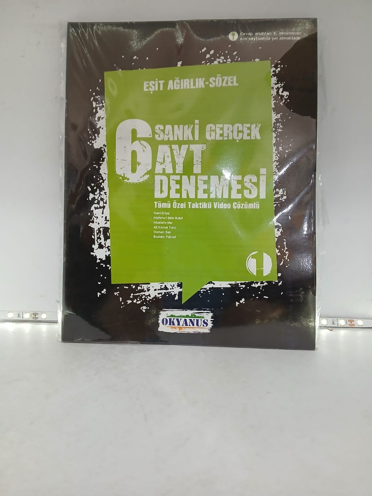AYT Eşit Ağırlık Sözel 6 Sanki Gerçek Denemesi Okyanus Yayınları