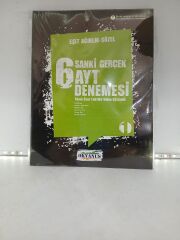 AYT Eşit Ağırlık Sözel 6 Sanki Gerçek Denemesi Okyanus Yayınları