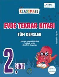 2. Sınıf Classmate Tüm Dersler Evde Tekrar Kitabı