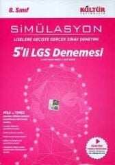 8. Sınıf Simülasyon 5` li LGS Denemesi Kültür Yayıncılık