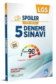 8. Sınıf LGS Spoiler 5 Deneme Sınavı Martı Okul Yayınları