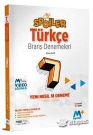 Martı Okul Yayınları 7. Sınıf turkçe Spoiler Branş Denemeleri