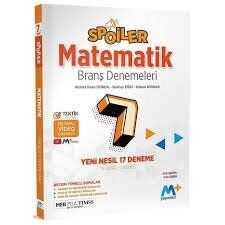 Martı Okul Yayınları 7. Sınıf matamatık Spoiler Branş Denemeleri