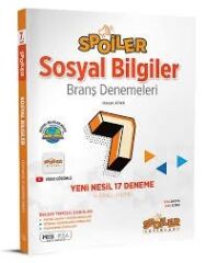 Martı Okul Yayınları 7. Sınıf sosyal Spoiler Branş Denemeleri