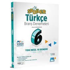 Martı Okul Yayınları 6. Sınıf Türkçe Spoiler 18 Branş Deneme