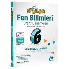 Martı Okul Yayınları 6. Sınıf fen bılımlerı  Spoiler 17 Branş Deneme