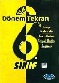 6.Sınıf İlk Dönem Tekrarı Efsane Yayınları