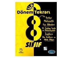 8.Sınıf İlk Dönem Tekrarı Efsane Yayınları