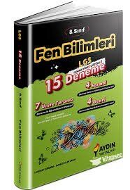 LGS 8. Sınıf Fen Bilimleri 15 Denemeı
