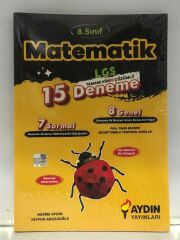 LGS 8. Sınıf Matematik 15 Deneme