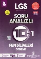 Puan Yayınları 8. Sınıf Fen Soru Analizli 10+1 Deneme