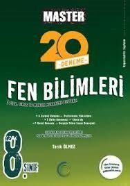 8. Sınıf Master 20 Fen Bilimleri Denemesi